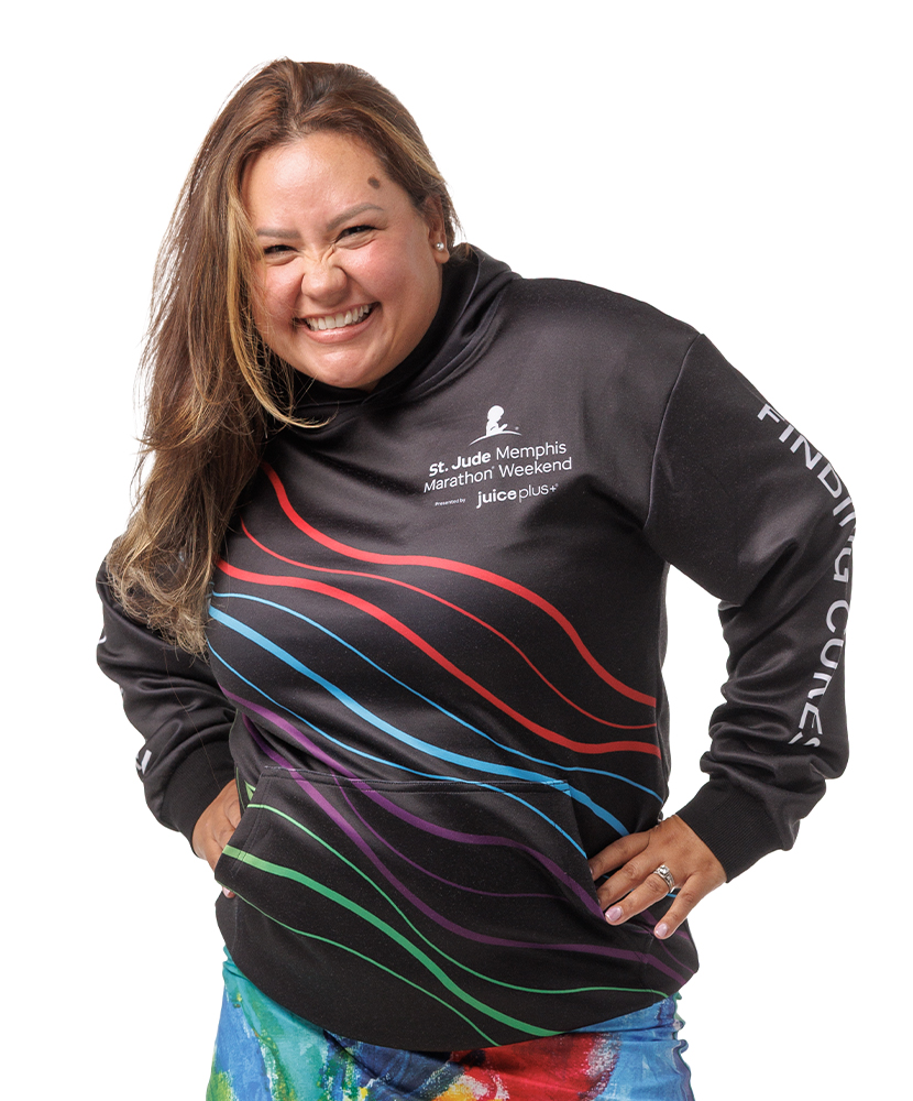 Primary image St. Jude Marathon Performance Hoodie